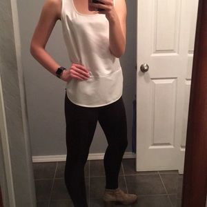 White House black market white blouse